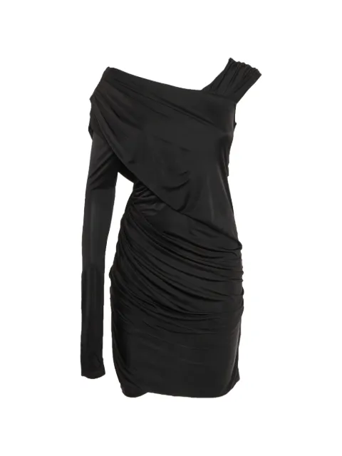 Pre-Owned Alexander Wang one-shoulder draped mini dress