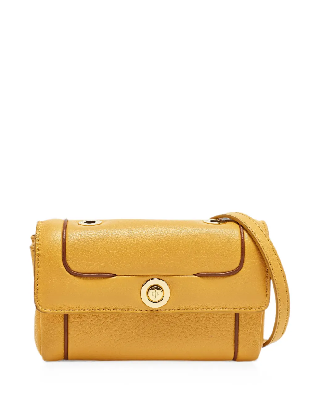 Loro Piana Pre-Owned turn-lock cross body bag - Yellow