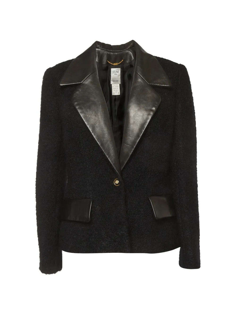 Celine Pre-Owned single-breasted blazer - Nero