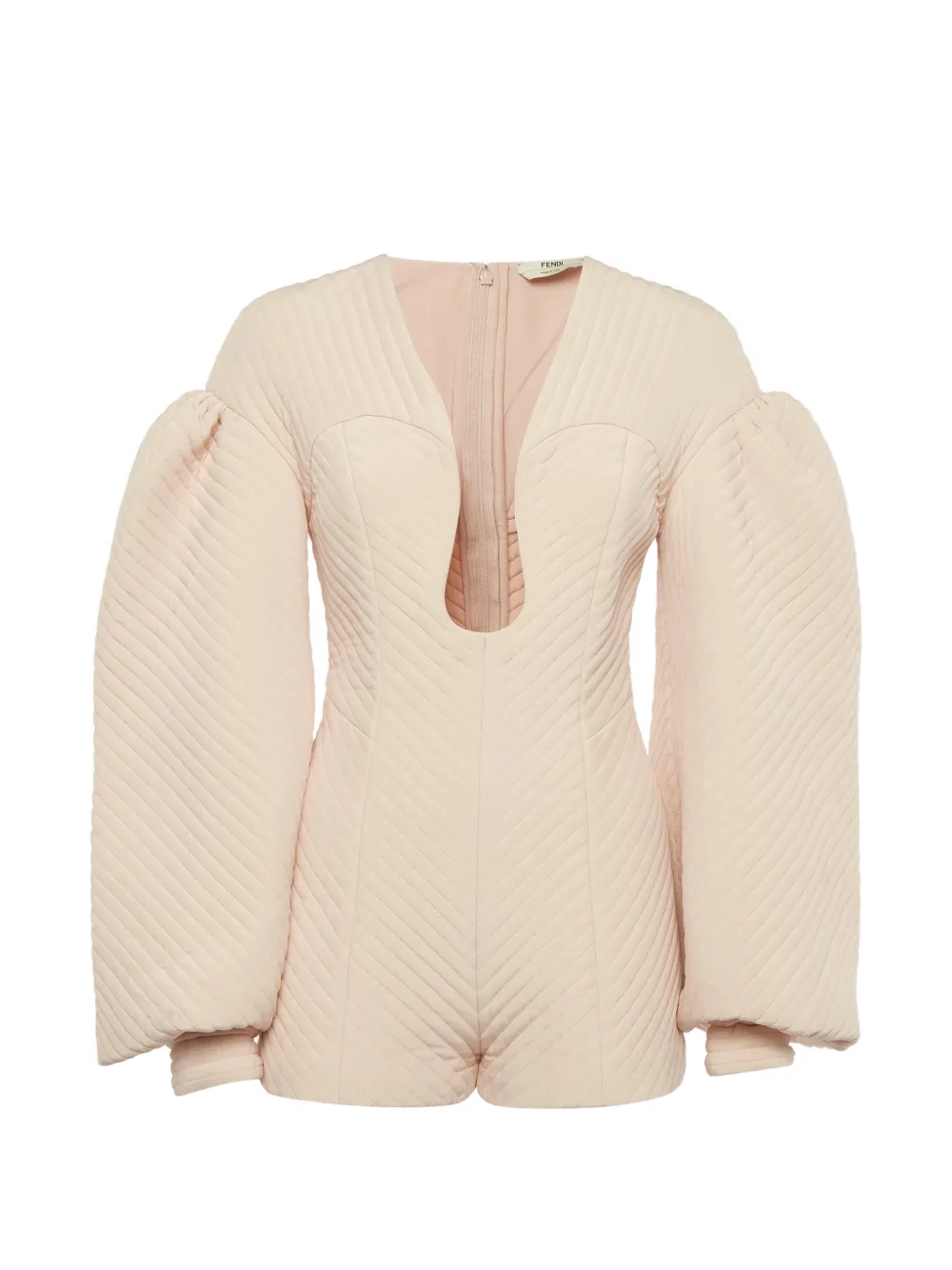 Fendi Pre-Owned padded jumpsuit - Rosa