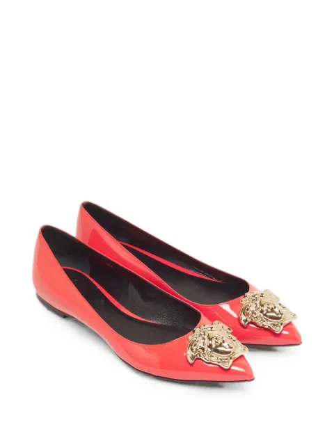 Versace Pre-Owned балетки с декором Medusa