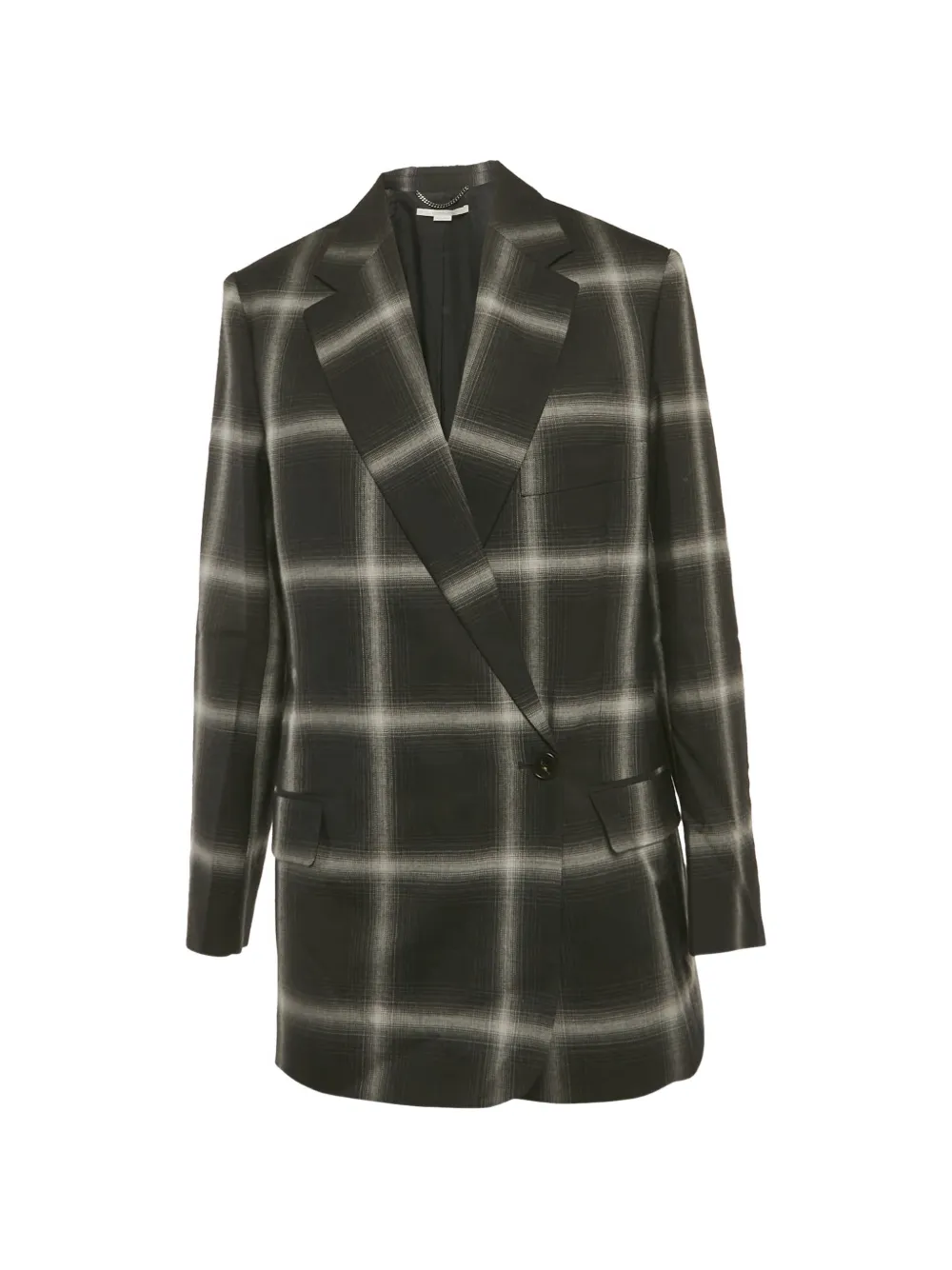 Stella McCartney Pre-Owned Rylee checkered blazer - Nero