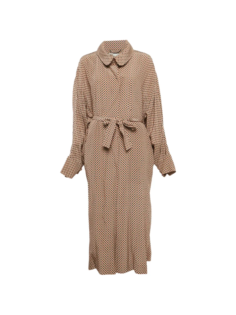 Stella McCartney Pre-Owned Emily geometric-print coat - Toni neutri