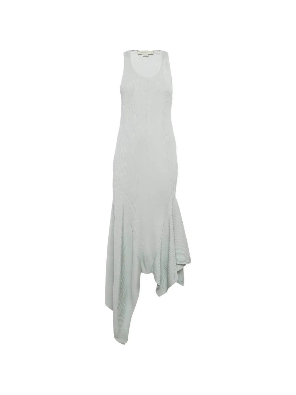 Stella McCartney Pre-Owned rib-knit asymmetric dress - Blu