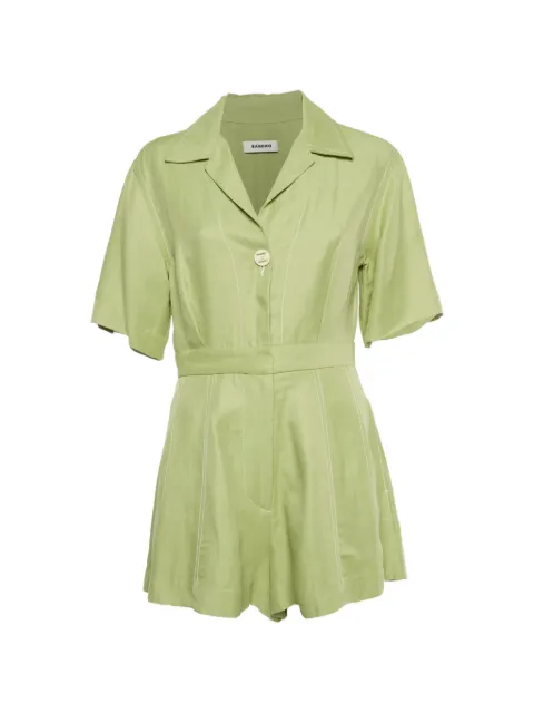 SANDRO short-sleeve playsuit