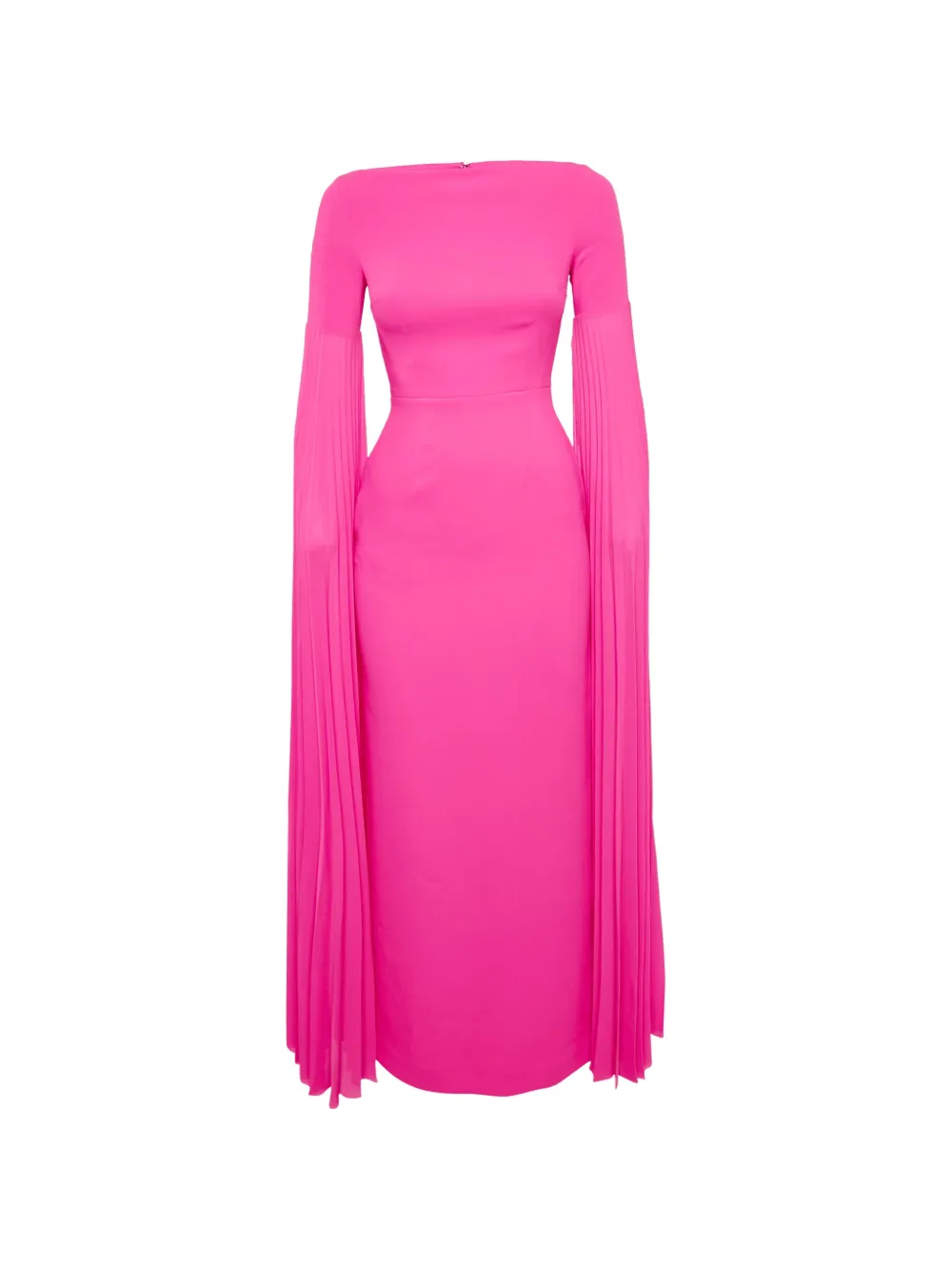Solace London Grace pleated maxi dress - Rosa
