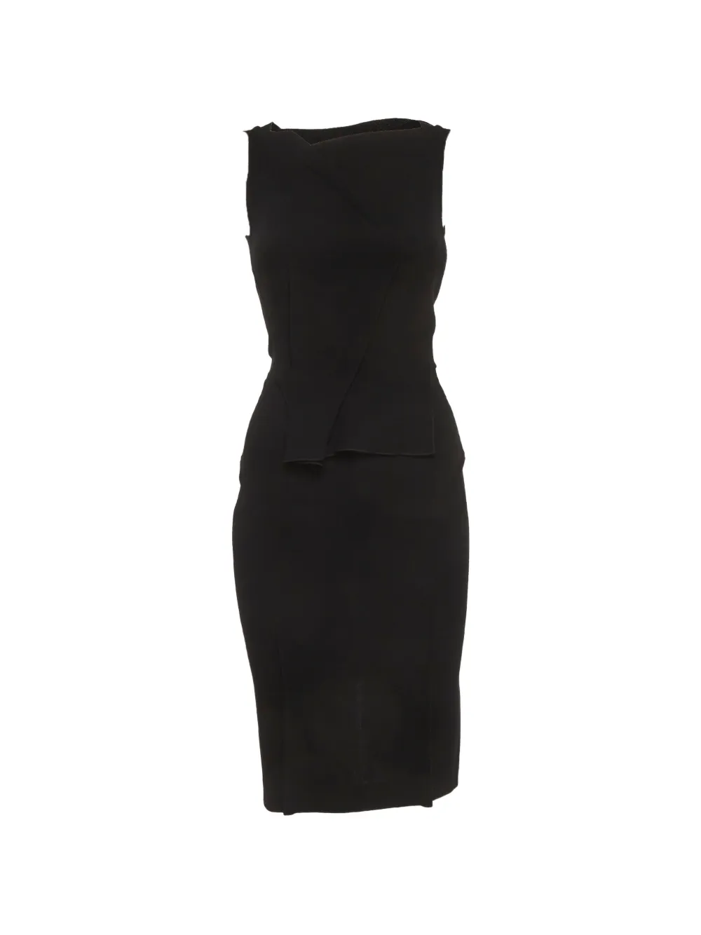 Roland Mouret sleeveless mini dress - Nero