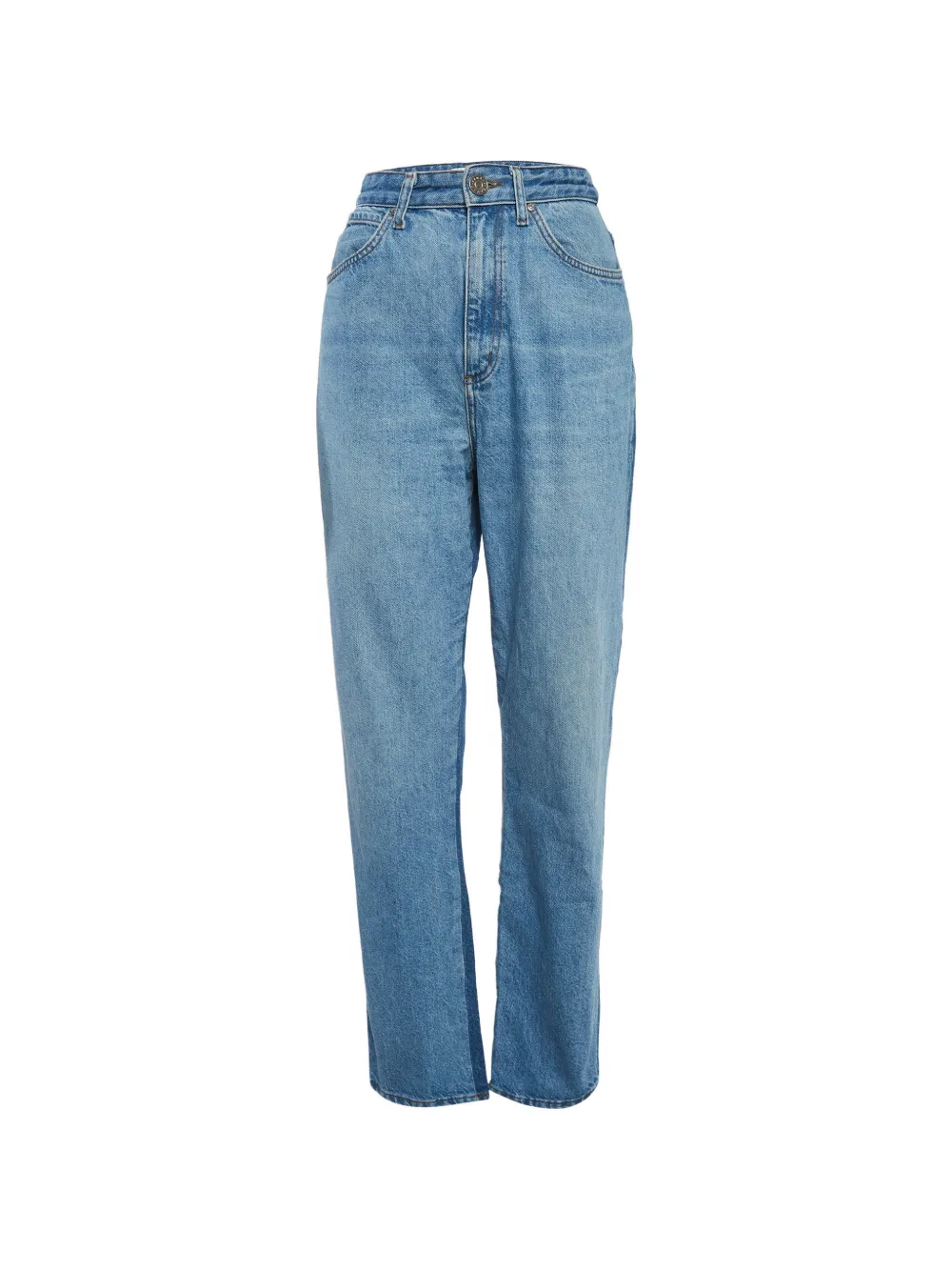 SANDRO five-pockets high-waist jeans - Blu