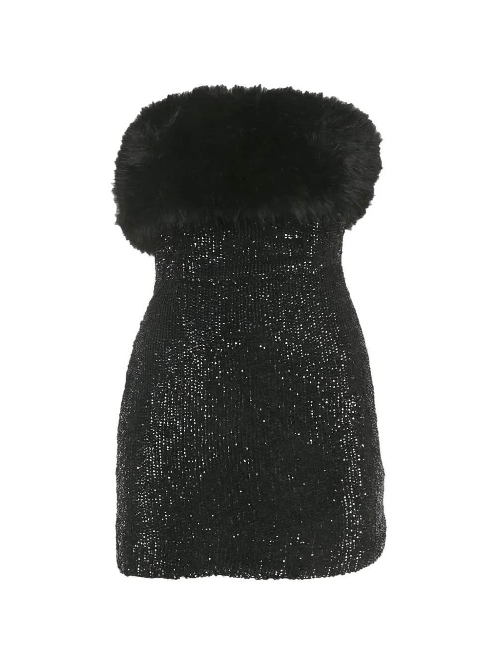 Retrofete sequin mini dress - Nero