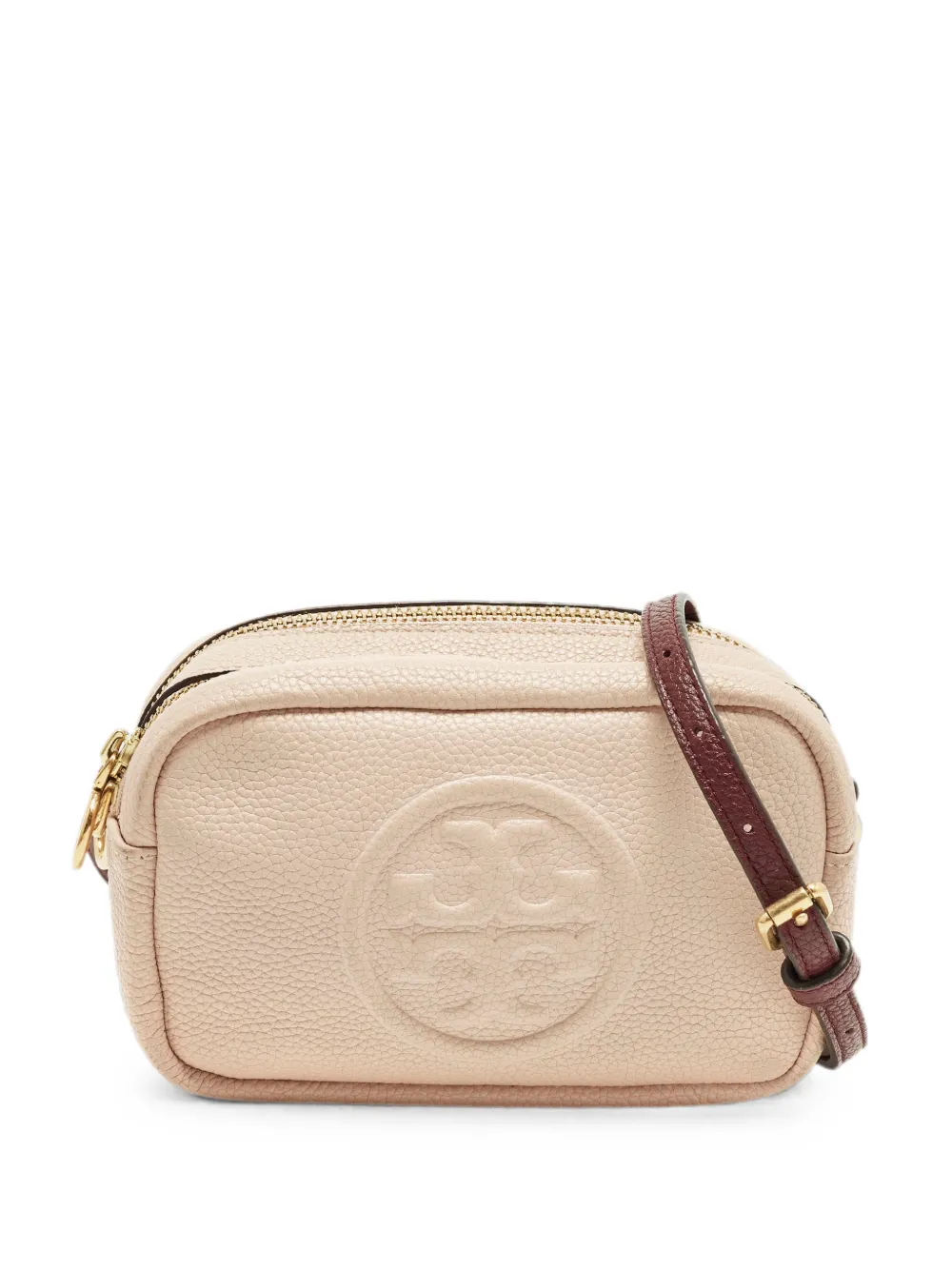Tory Burch Perry Bombe cross body bag - Toni neutri