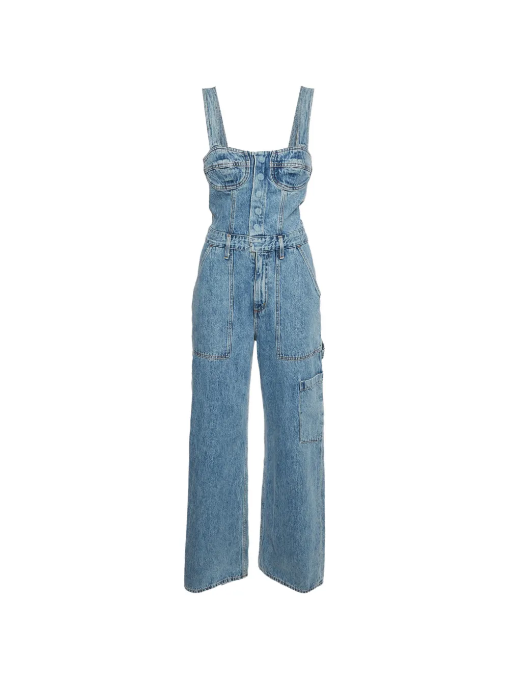 AGOLDE Pandora denim jumpsuit - Blu