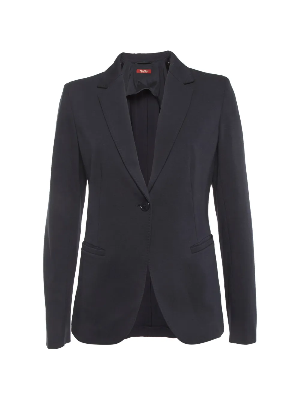 Pre-owned Max Mara Single-breasted Blazer In Blue