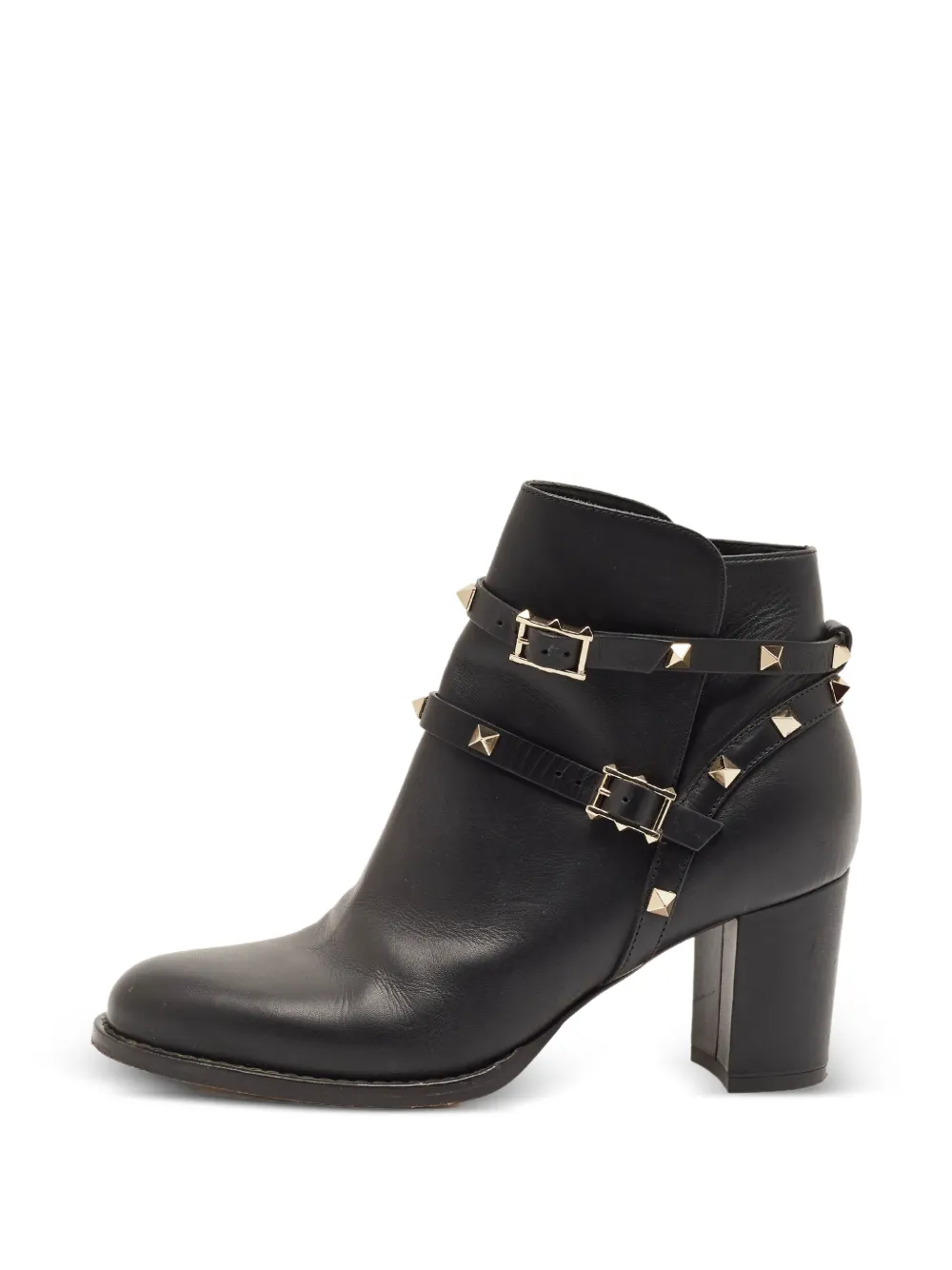 Valentino Garavani Pre-Owned Rockstud ankle boots - Nero