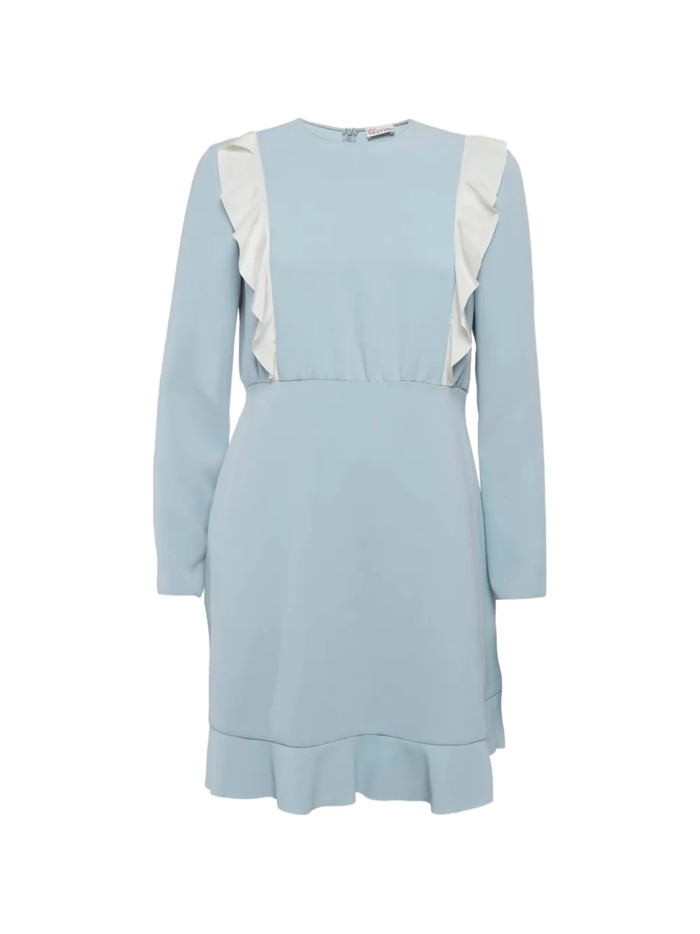 Red Valentino Vintage ruffled midi dress - Blau