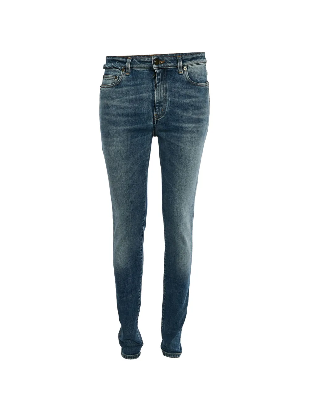 Saint Laurent Pre-Owned slim-fit jeans - Blu