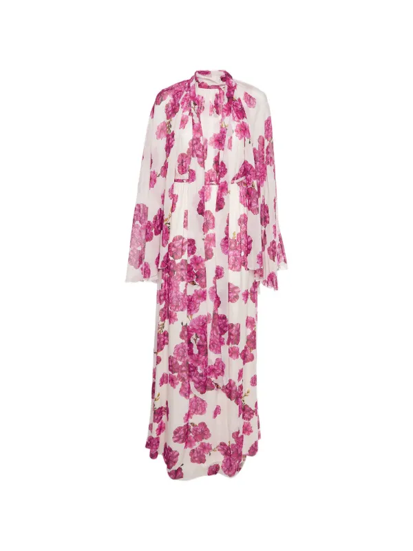 giambattista valli midi dress Printed Poplin Midi Dress