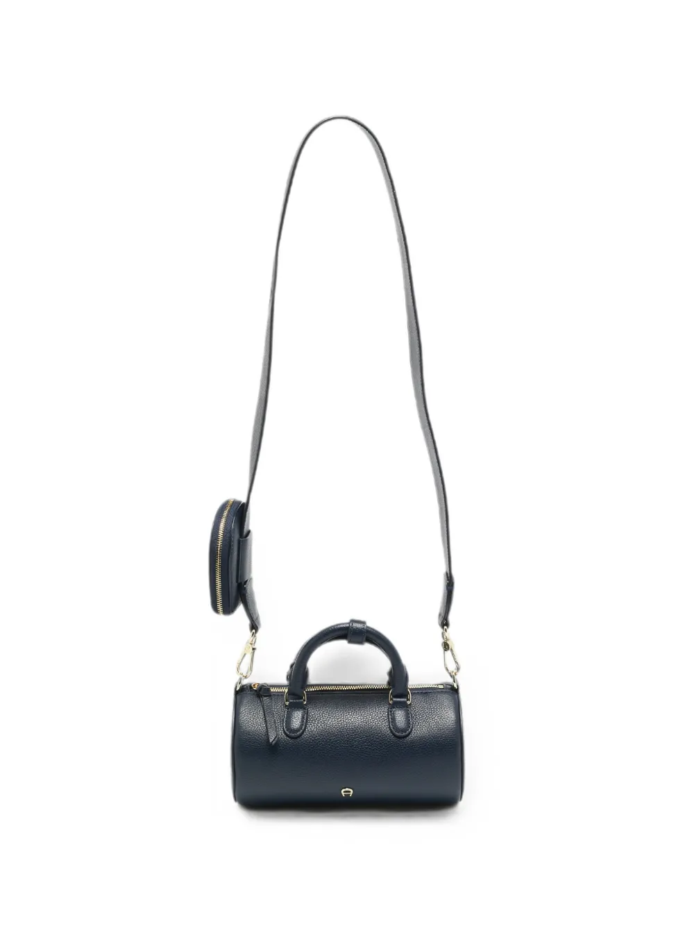 Aigner Vintage small Isa horseshoe crossbody bag - Blue