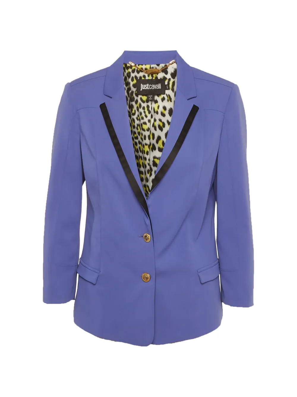 Just Cavalli Vintage blazer à simple boutonnage - Violet Just Cavalli Vintage blazer à simple boutonnage - Violet