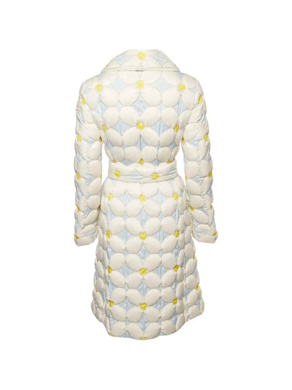 Moncler padded coat Wit