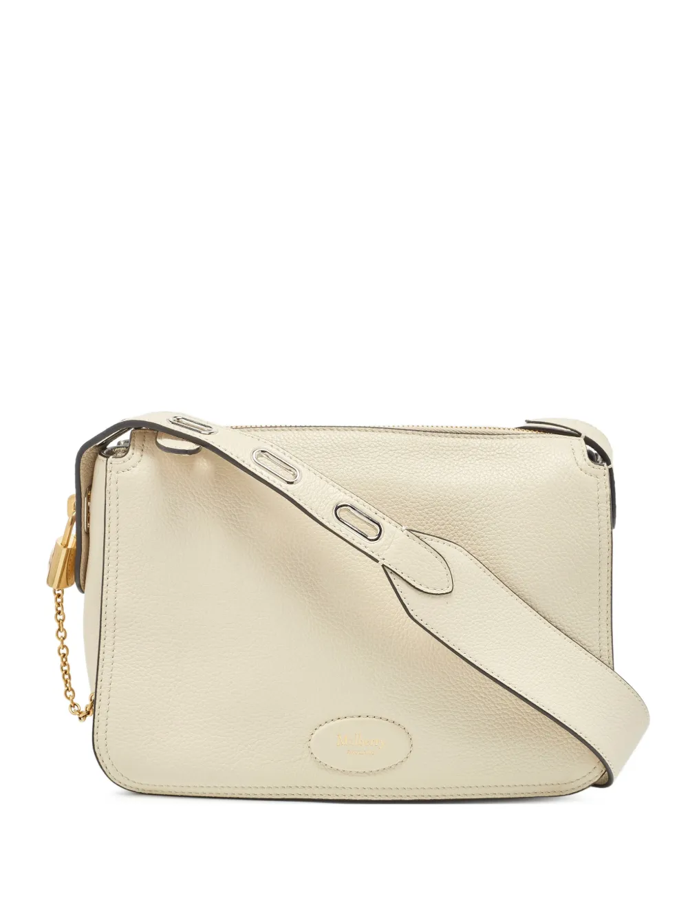 Mulberry Pre-Owned small Billie leather crossbody bag - Weiß
