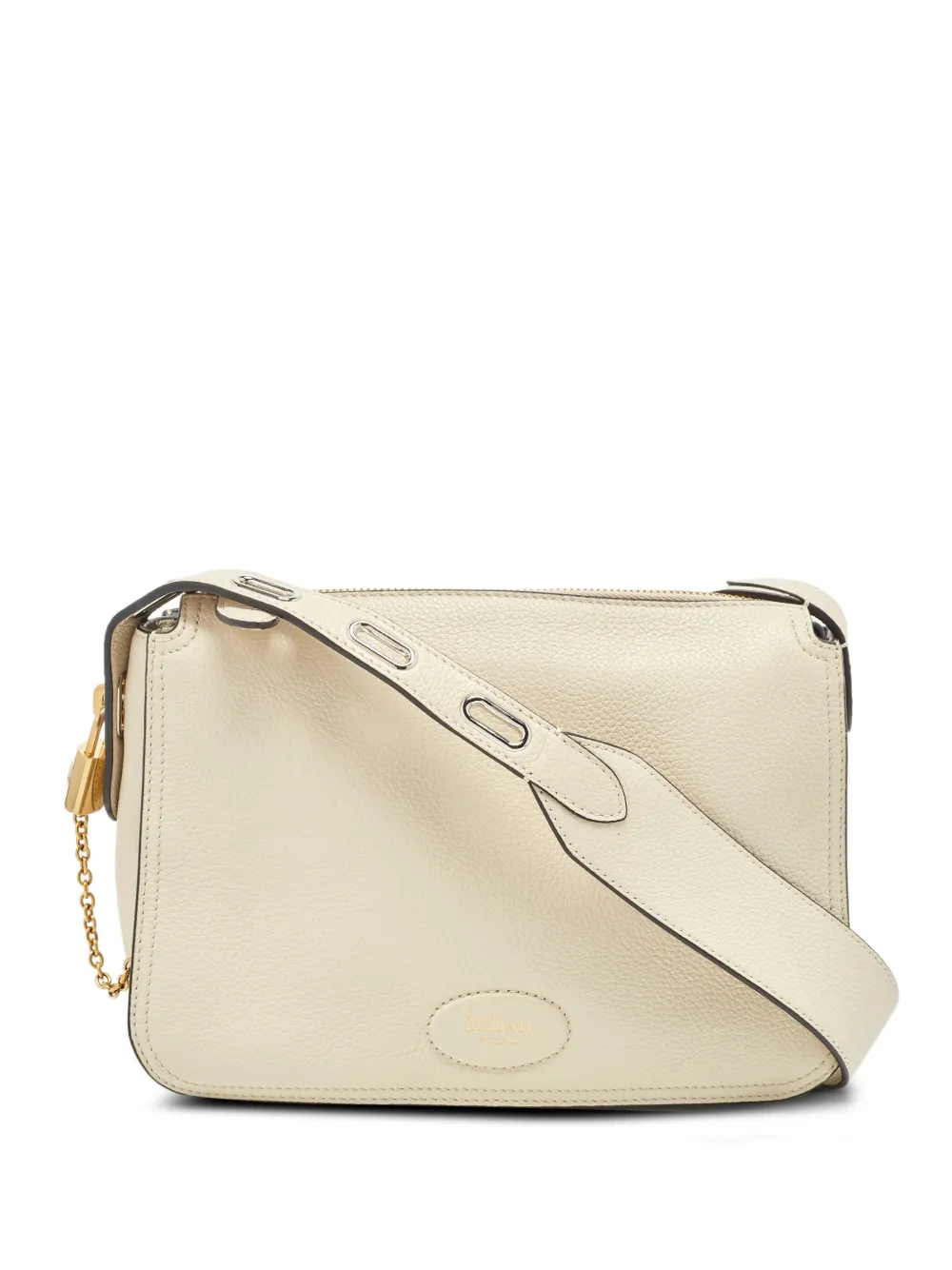 Mulberry Pre-Owned small Billie leather crossbody bag - Weiß