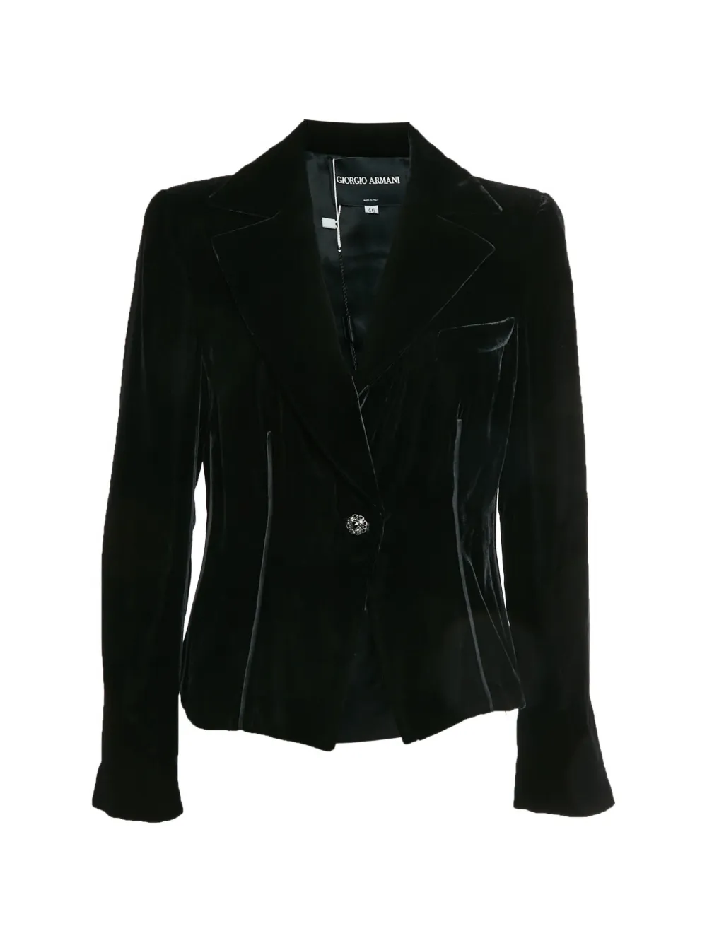 Giorgio Armani Pre-Owned single-breasted jacket - Nero