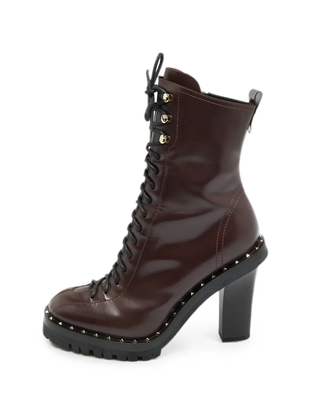 Valentino Garavani Pre-Owned leather ankle boots - Rosso