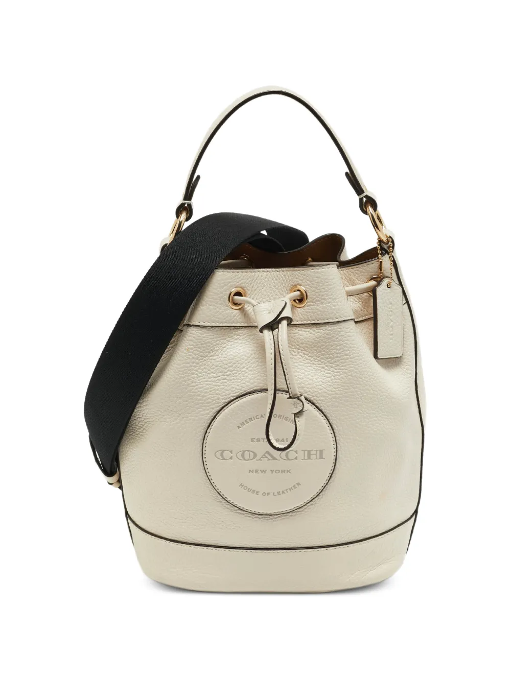 Coach Dempsey drawstring bucket bag - Nude