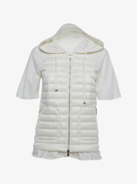 Moncler quilted short-sleeve jacket