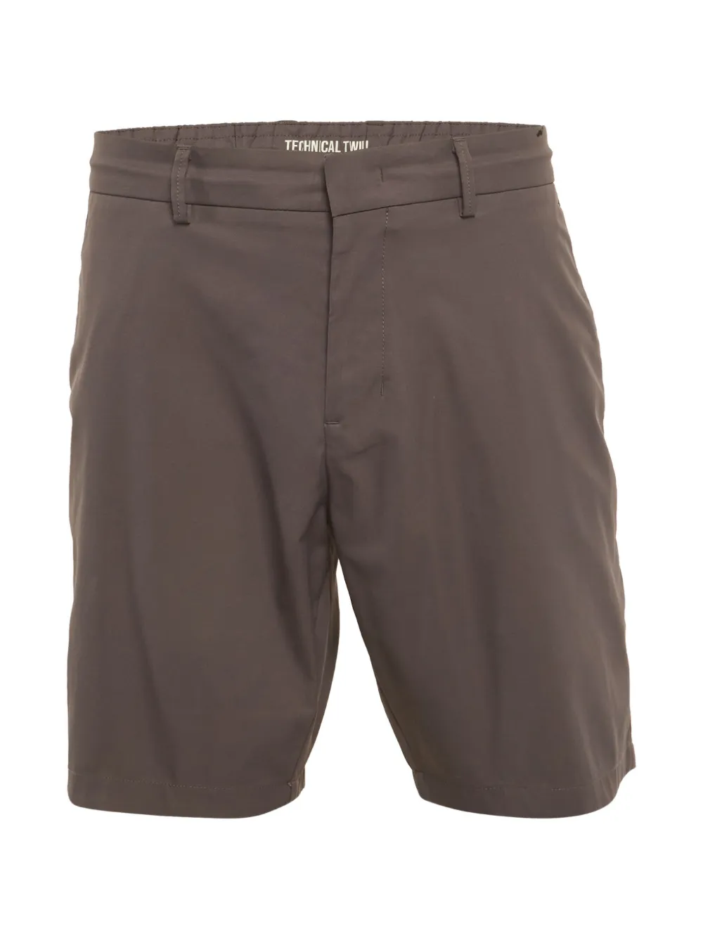Pre-owned Hugo Boss Concealed-fastening Shorts In Gray