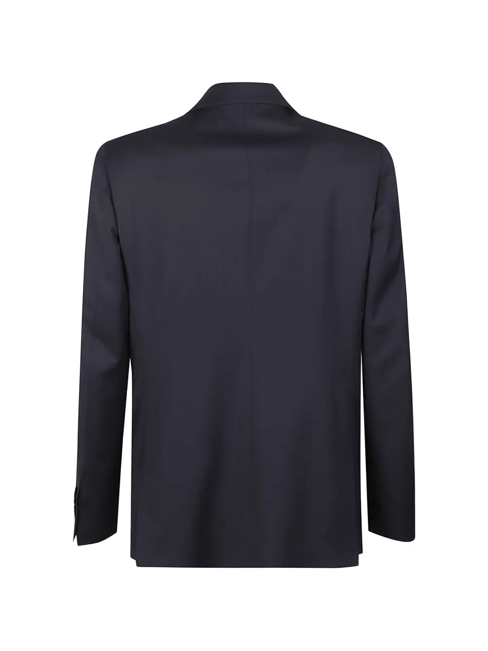 Lardini Wollen pak met enkele rij knopen Blauw