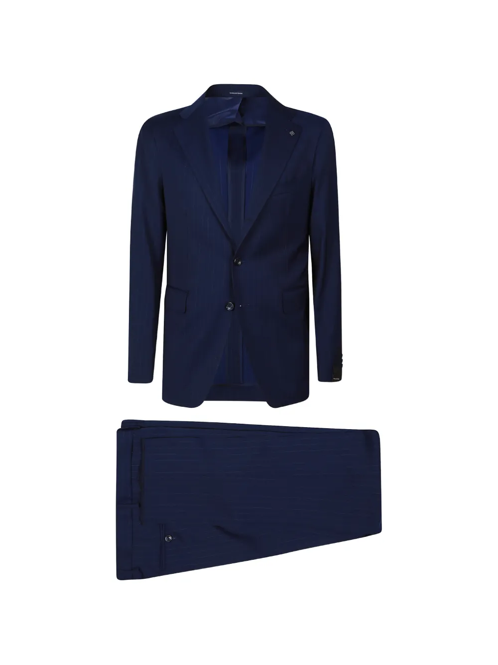 Tagliatore pinstripe wool suit - Blu