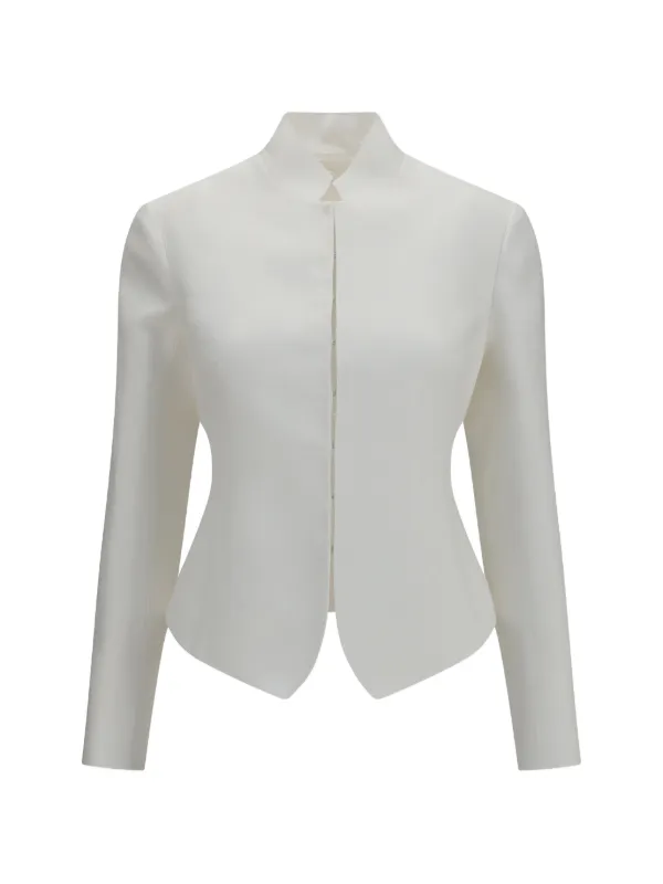 The Row Brianda Jacket in White