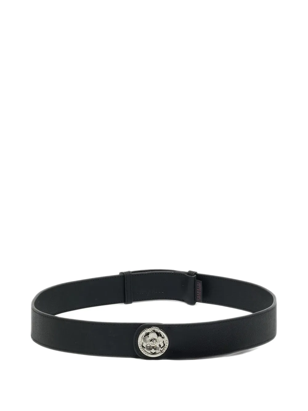 Charriol floral-buckle adjustable belt - Nero