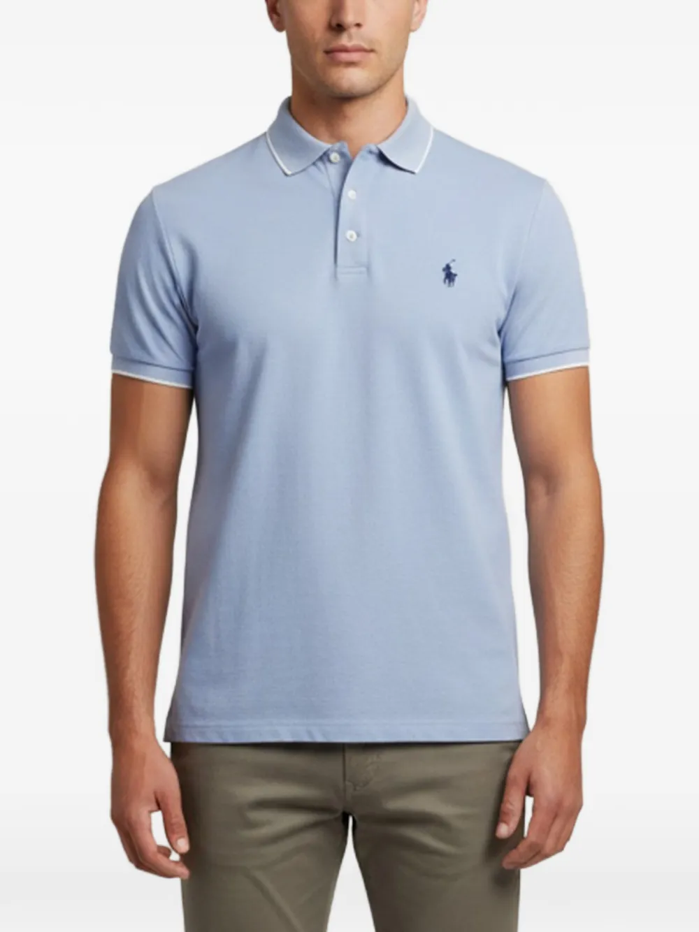 Polo Ralph Lauren Vintage pique polo shirt - Blue