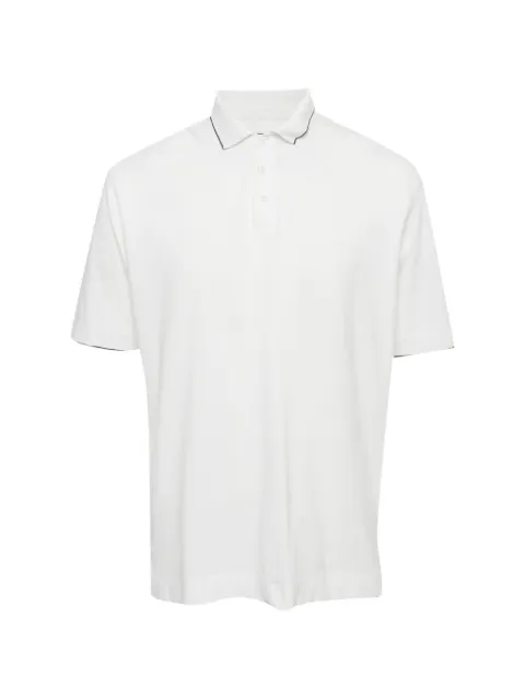 Zegna buttoned polo shirt