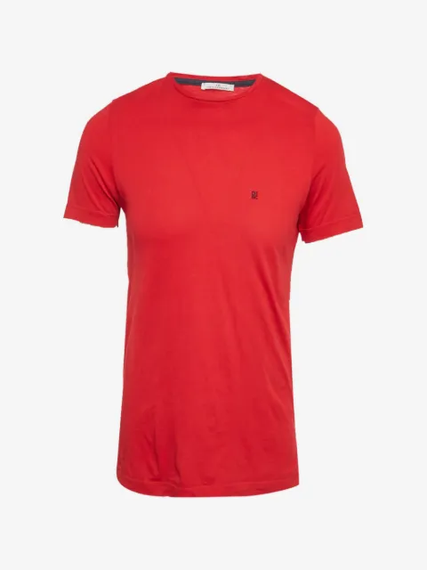 Carolina Herrera Vintage playera con logo bordado