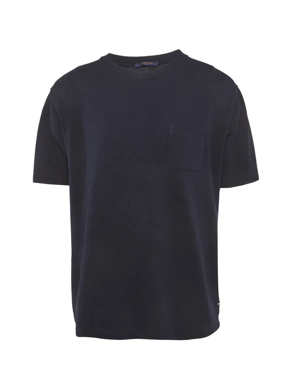 Louis Vuitton Pre-Owned Damier pique T-shirt - Blu
