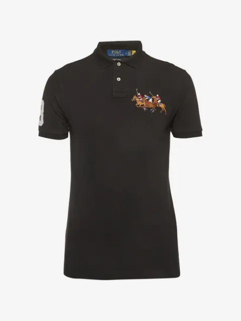 Polo Ralph Lauren Vintage embroidered-logo piqué polo shirt
