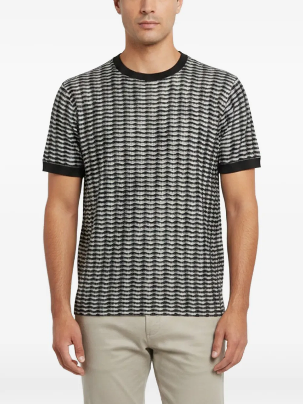 Giorgio Armani Pre-Owned T-shirt girocollo - Grigio
