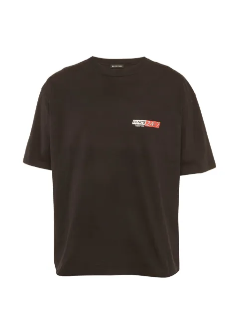 Balenciaga Pre-Owned Political Campaign T-shirt