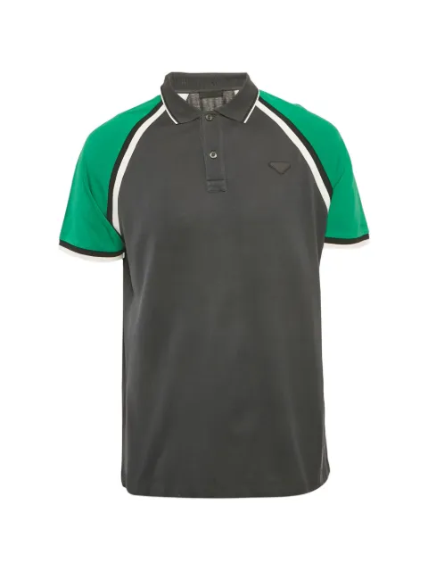 Prada Pre-Owned raglan-sleeve polo