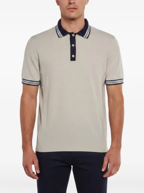 Carolina Herrera Vintage contrast-trim polo shirt
