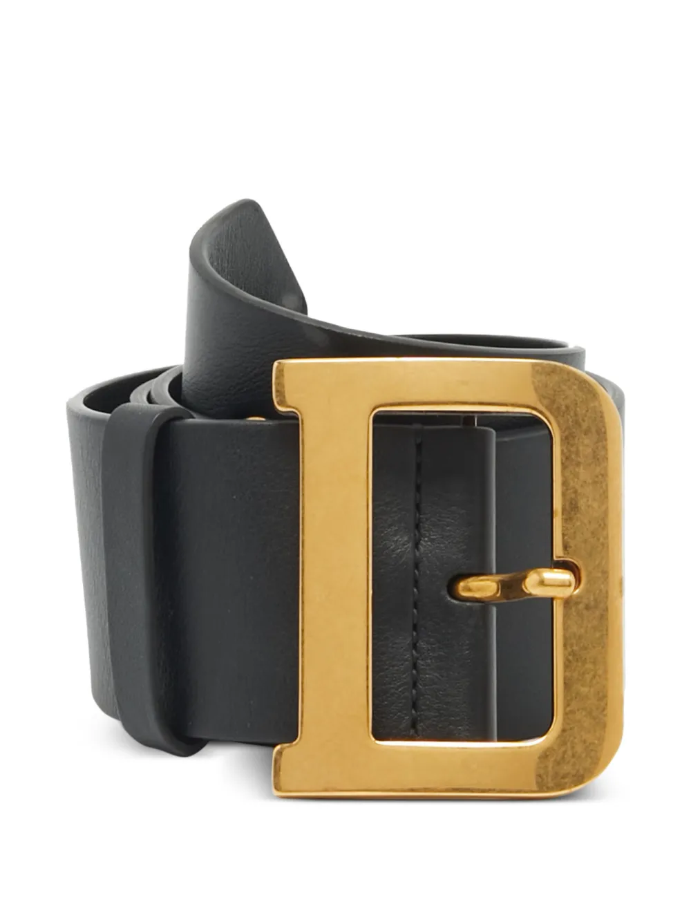 Christian Dior Pre-Owned 2019 square-buckle belt - Nero
