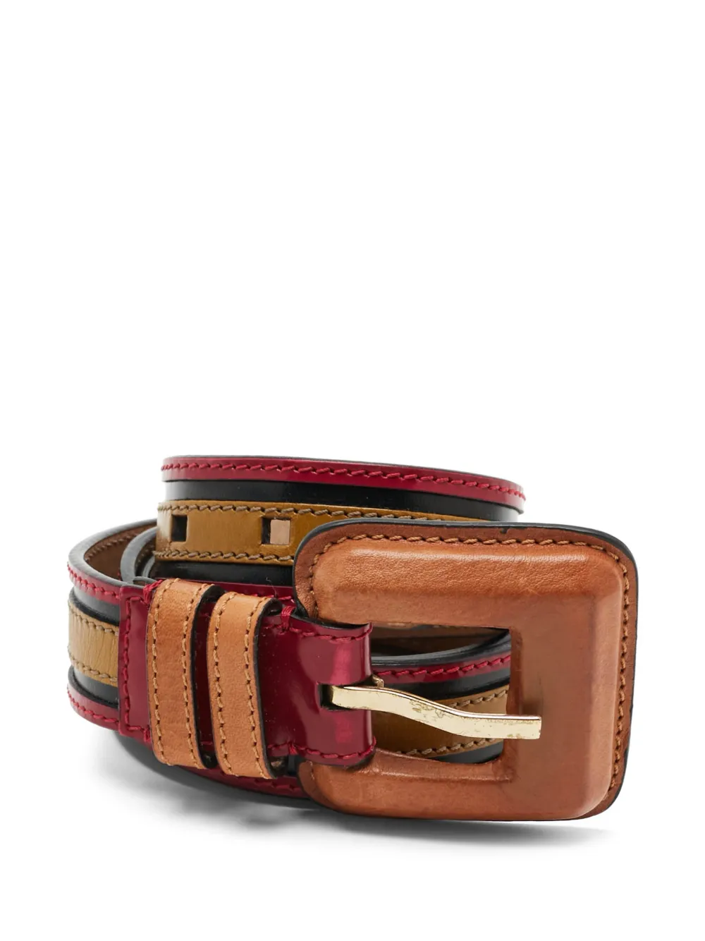 Burberry Pre-Owned leather belt - Toni neutri