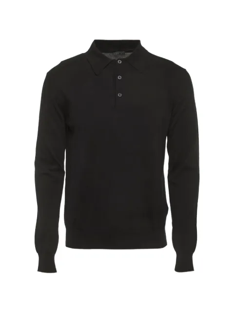 Prada Pre-Owned long-sleeve polo shirt