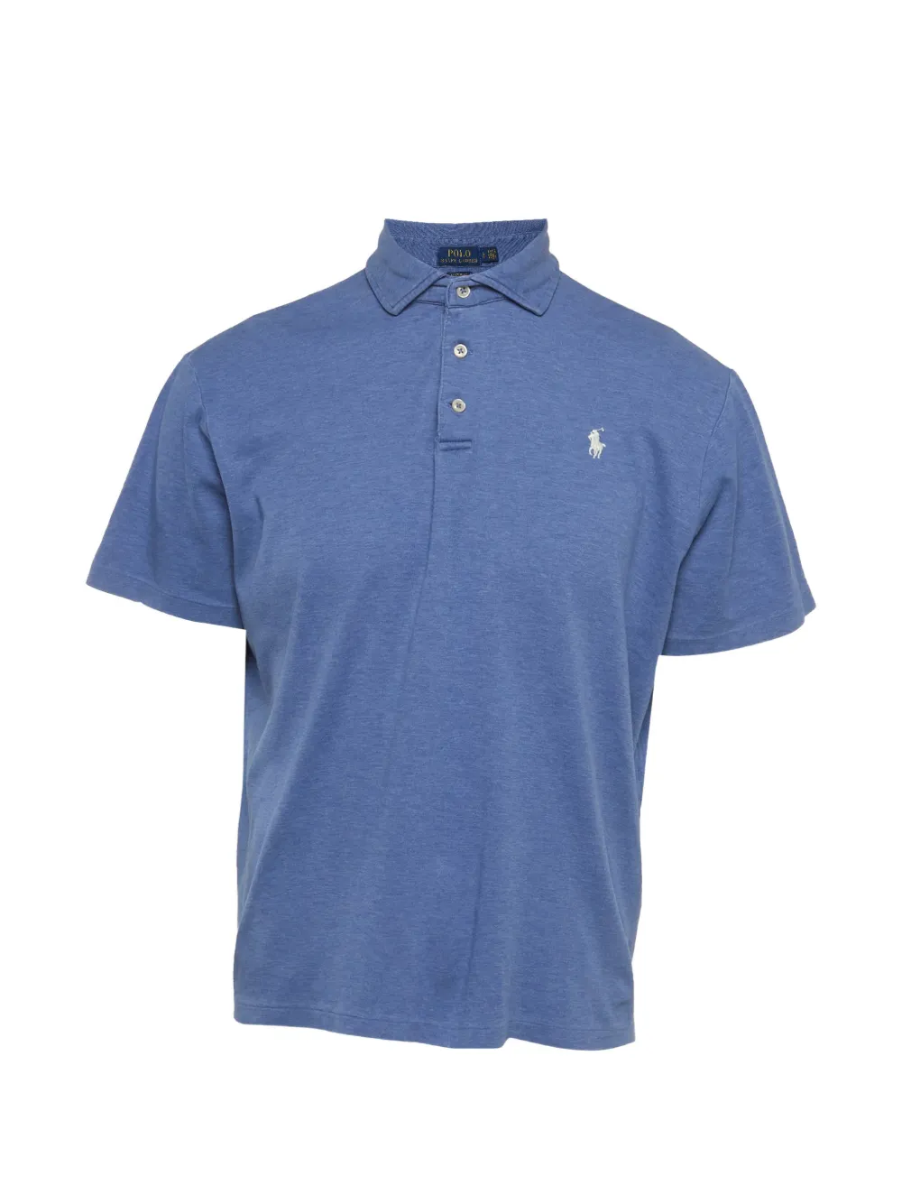 Polo Ralph Lauren Vintage logo-embroidered polo shirt - Blue