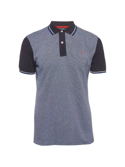 Carolina Herrera Vintage embroidered-logo cotton polo shirt