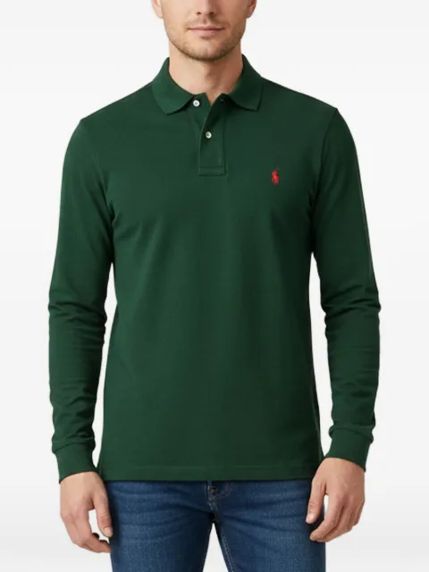 Polo Ralph Lauren Vintage embroidered-logo knit polo shirt
