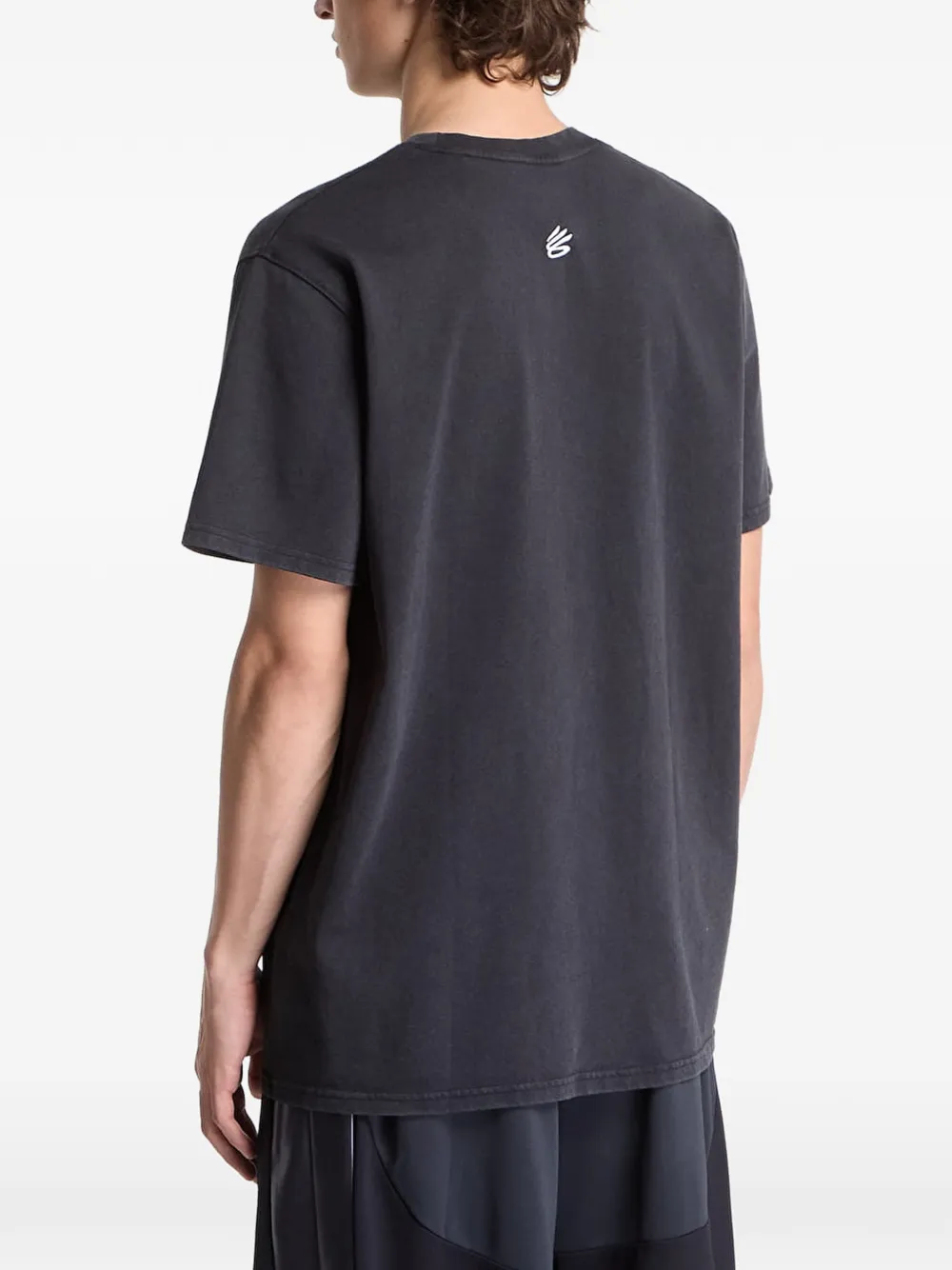 Under Armour Curry Noun T-shirt met tekst Zwart